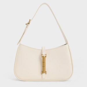 Cesia Metallic-Accent Shoulder Bag
