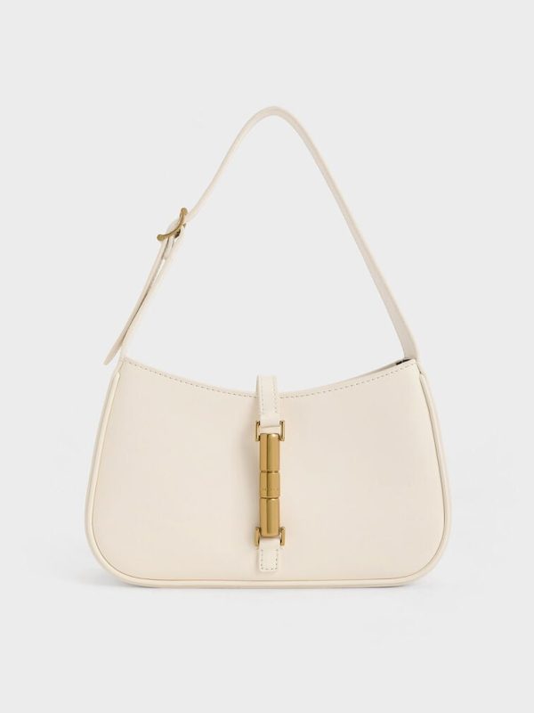 Cesia Metallic-Accent Shoulder Bag