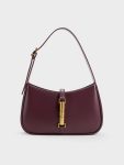 Cesia Metallic Accent Shoulder Bag