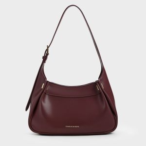 Clarice Pleated Shoulder Bag
