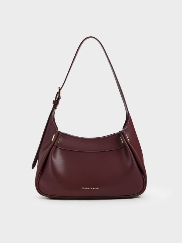 Clarice Pleated Shoulder Bag 1 Clarice Pleated Shoulder Bag