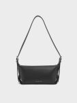 Larsen Buckle-Strap Slouchy Shoulder Bag