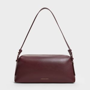 Deyna Double-Strap Shoulder Bag