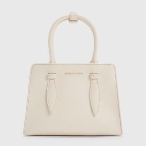 Allyn Structured Trapeze Tote Bag