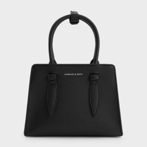 Allyn Structured Trapeze Tote Bag