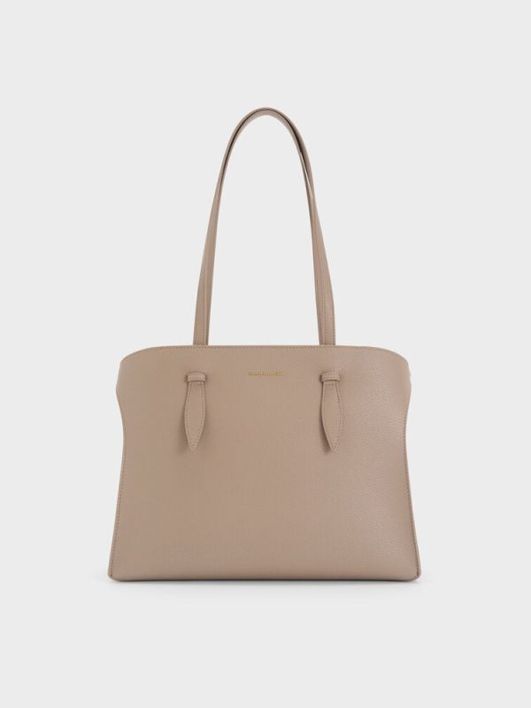 Allyn Elongated-Handle Tote Bag