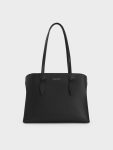 Allyn Elongated-Handle Tote Bag