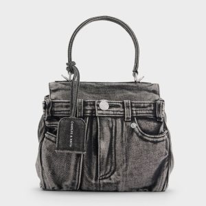 Arita Denim Jeans Top Handle Bag