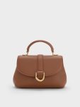 Gabine Leather Top Handle Bag