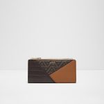 Elbamaclya Women's Brown Wallet/Change Purse